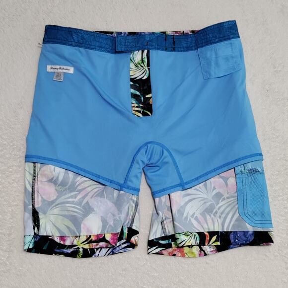 Tommy Bahama Baja Hasta La Fuego 9-Inch Boardshorts Mens Large Lined Swim Trunks - Picture 10 of 16